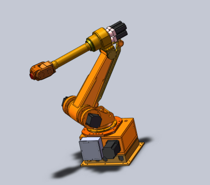 A40 6轴机器人solidworks 2d 3d