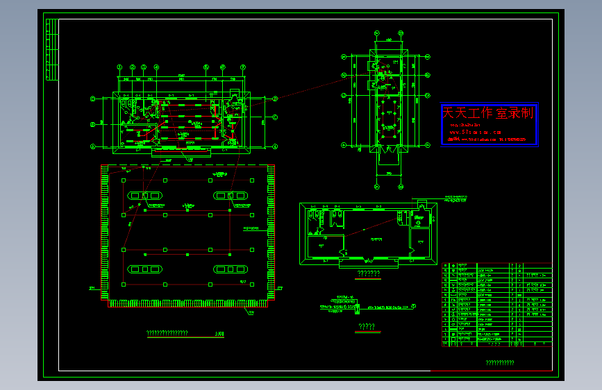 加油站电气图纸