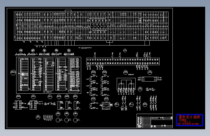 变电站GSL出线柜接线图
