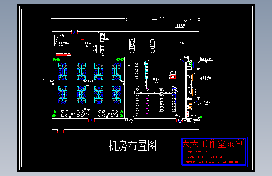 中心机房设计图