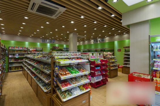 9-便利店设计 CAD施工图+附实景