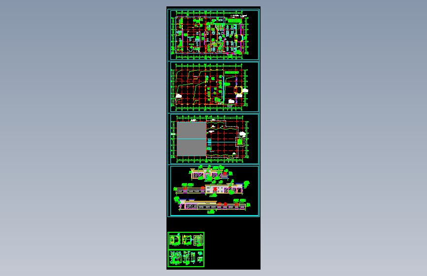 (03)凯迪拉克4S店建筑图