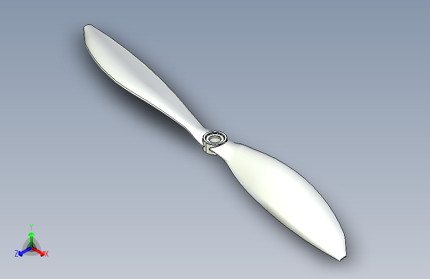 10x4.7螺旋桨 格式：STP X_T STL DWG