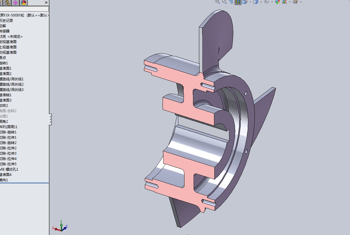 轴流泵-FJX-500叶轮装配图893651===65
