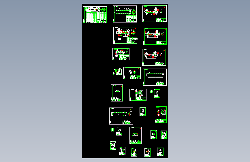 自卸车液压油缸图纸539324==40