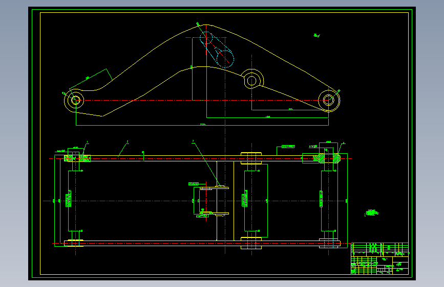 CAD ZL15型轮式装载机