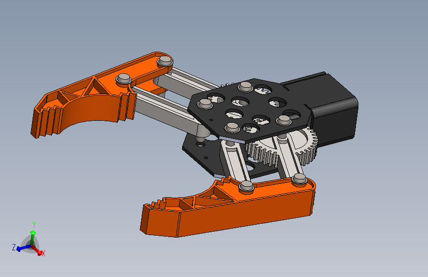 抓手 Solidworks 2018 模型图纸下载 懒石网