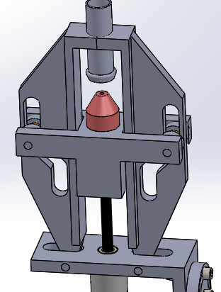 可移动压力试验用夹持架