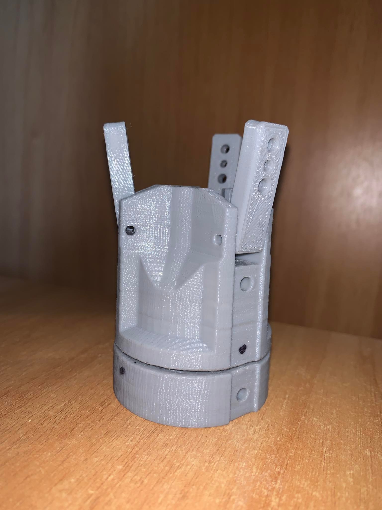 3爪自定心角气动夹持器