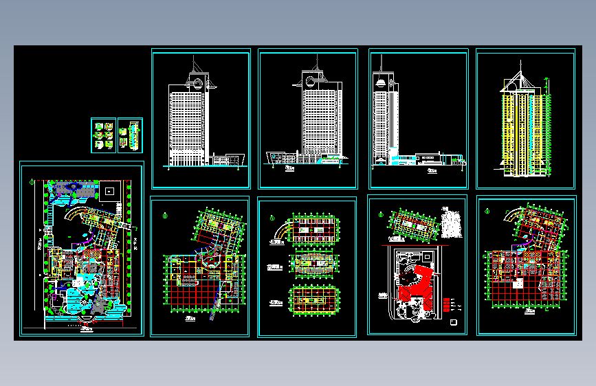 高层宾馆设计方案图