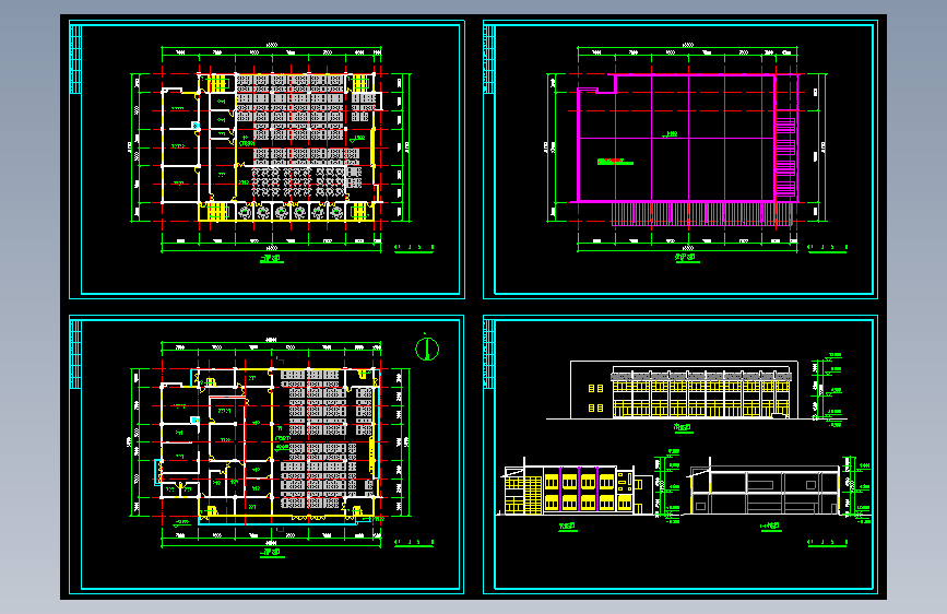 食堂建筑设计图方案图