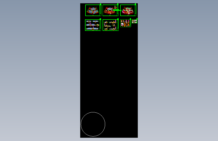 香洲半岛会所A栋施工图
