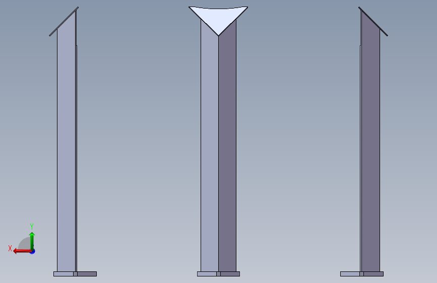 AN型支腿DN1400 背面视图
