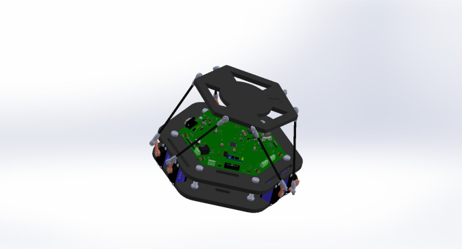 并联机器人3D数模图纸+STEP格式