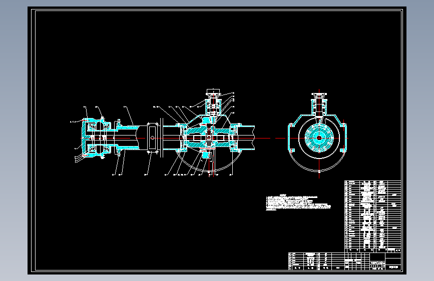 基于东风轻型载货汽车福瑞卡驱动桥设计CAD+说明书