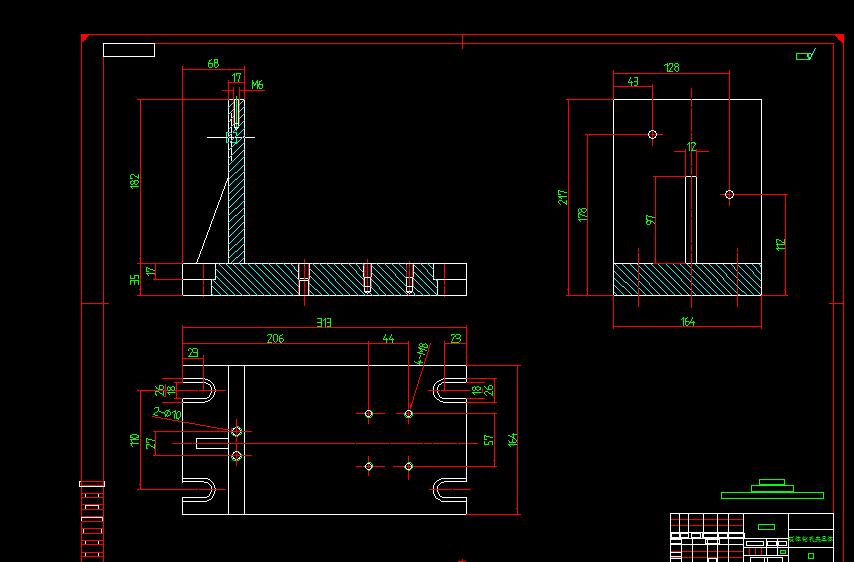 油泵泵体-3-钻φ12孔夹具设计