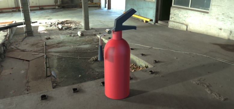灭火器小车