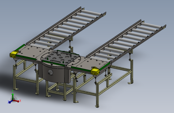 汽车座椅结构部件组装站3D数模图纸 Solidworks设计