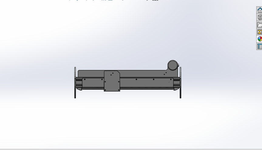 直线电机装配模型
