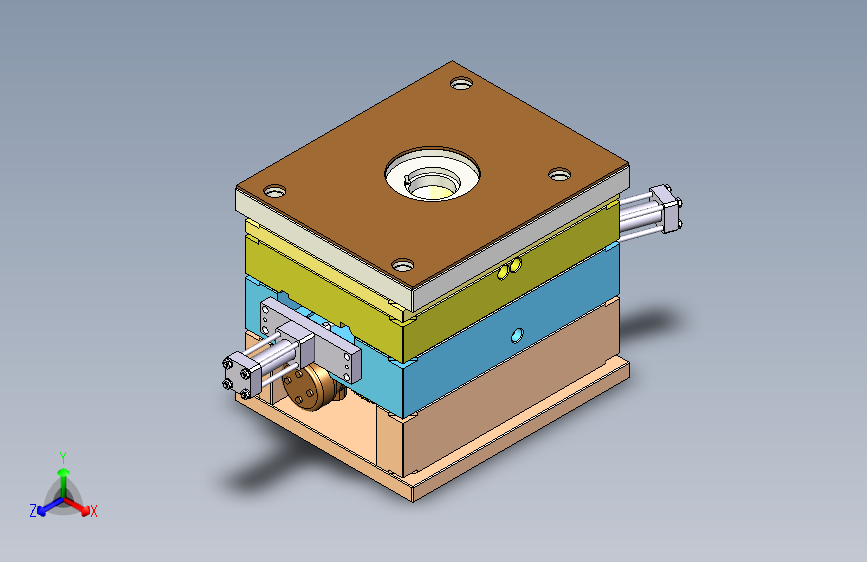 出口塑料模具3D图纸+STP格式