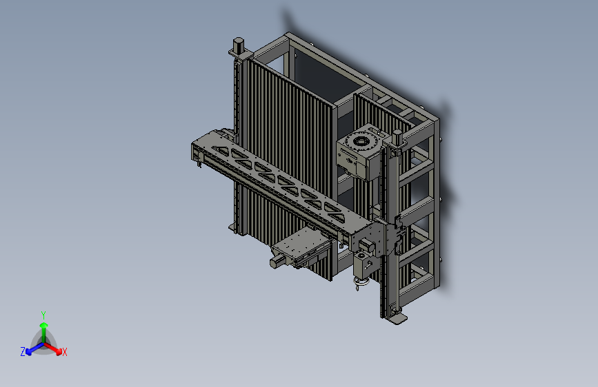 cnc-router木铝雕刻机结构3D图纸+STP格式