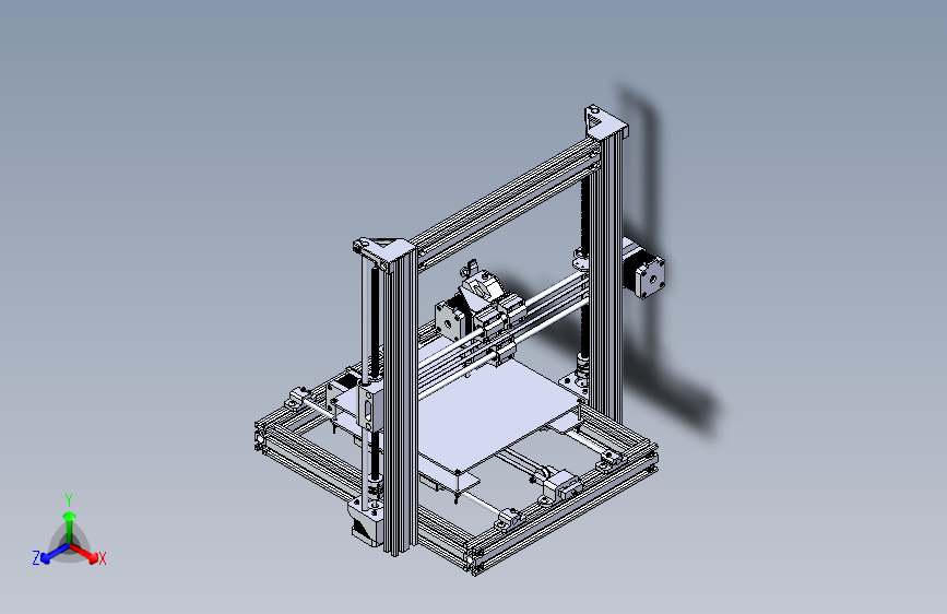 龙门式3d打印机