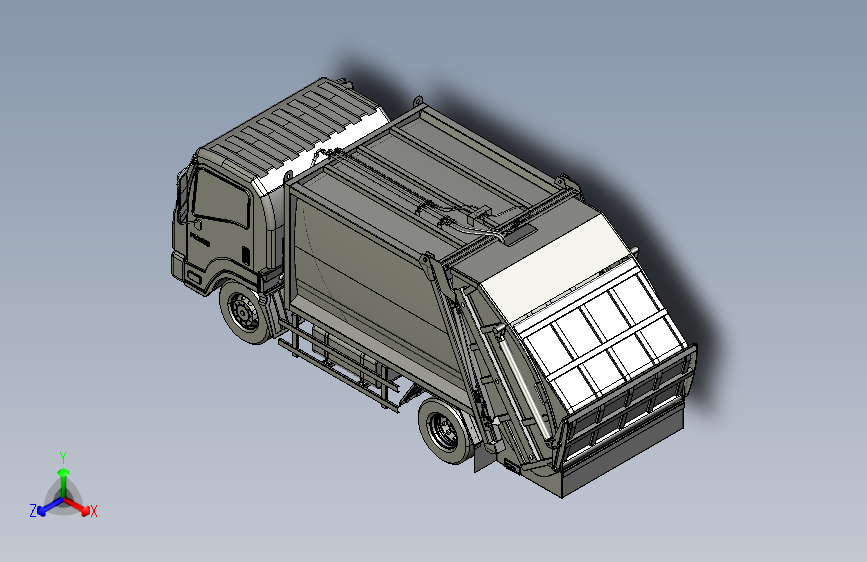 ISUZU FRR90HE4垃圾清理车