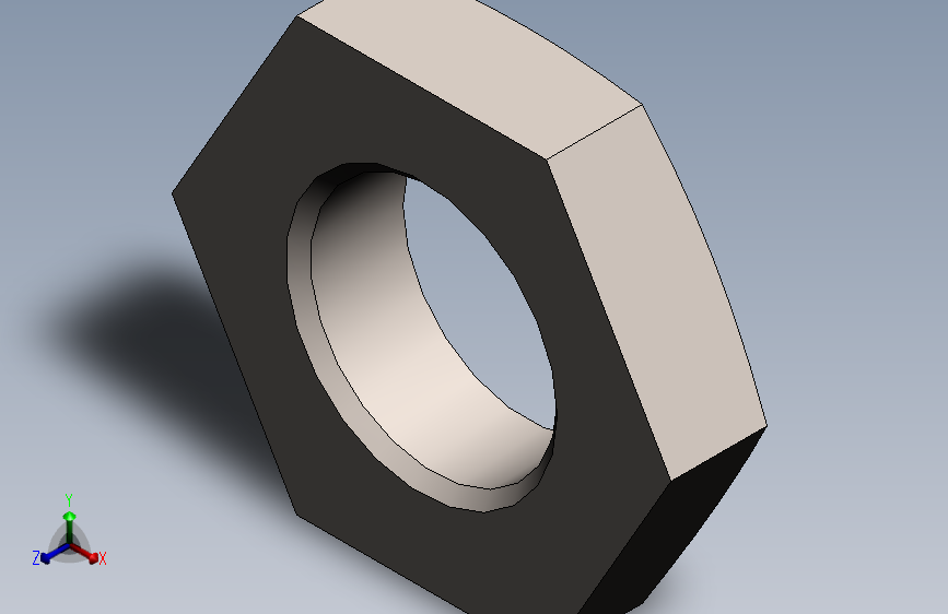 small hex thin nuts-fine pitch thread gb
