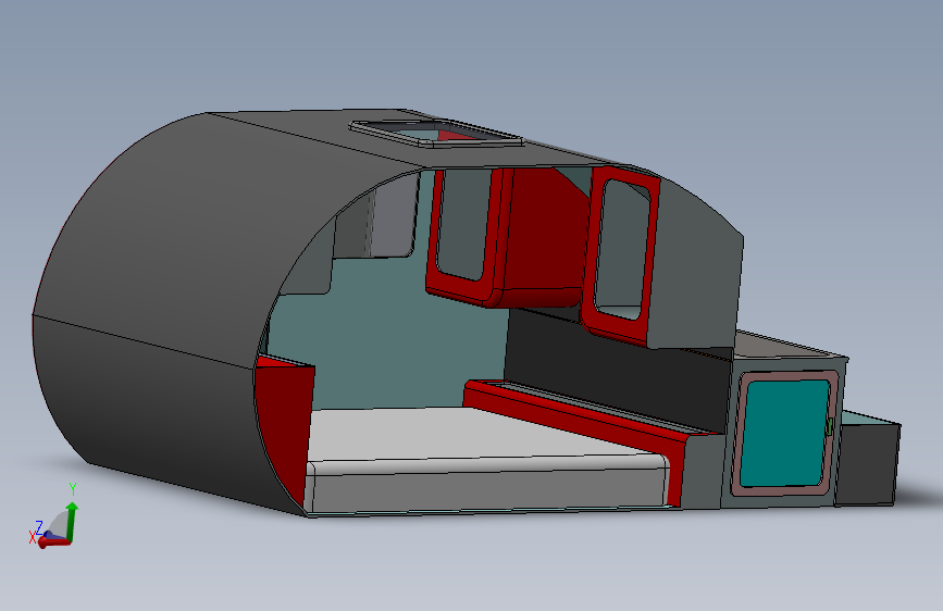 露营车_SOLIDWORKS 2020_模型图纸下载 – 懒石网