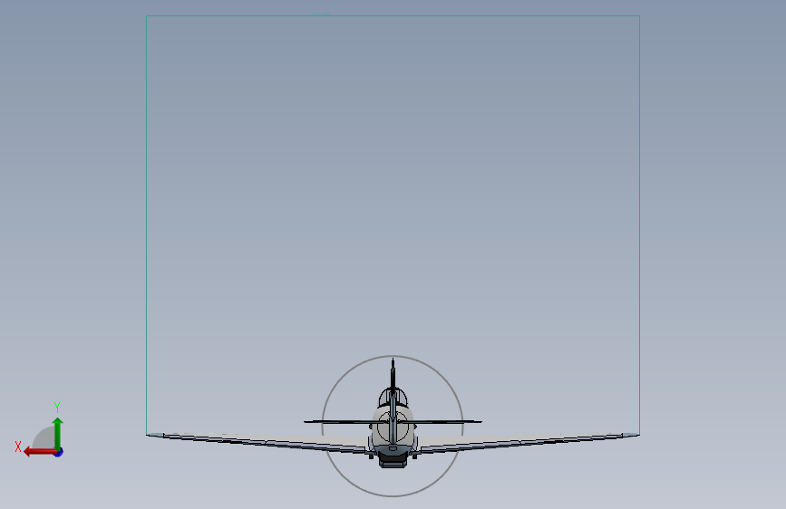 二战风格的战斗机_SOLIDWORKS 2017_模型图纸下载 – 懒石网
