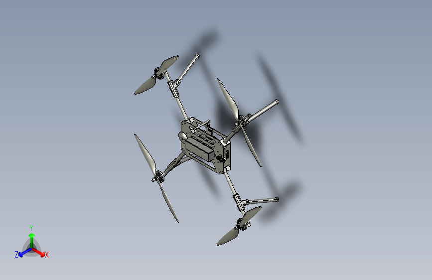 Quadcopter Drone碳纤维管无人机