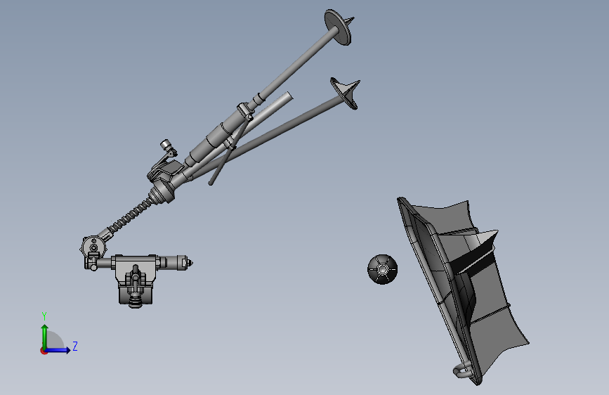 三脚架、相机支架、手机支架(3) 左侧视图