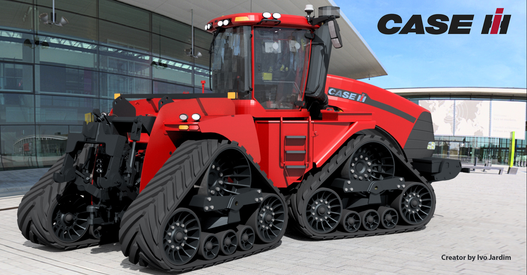 Quadtrac+620大马力拖拉机三角履带轮