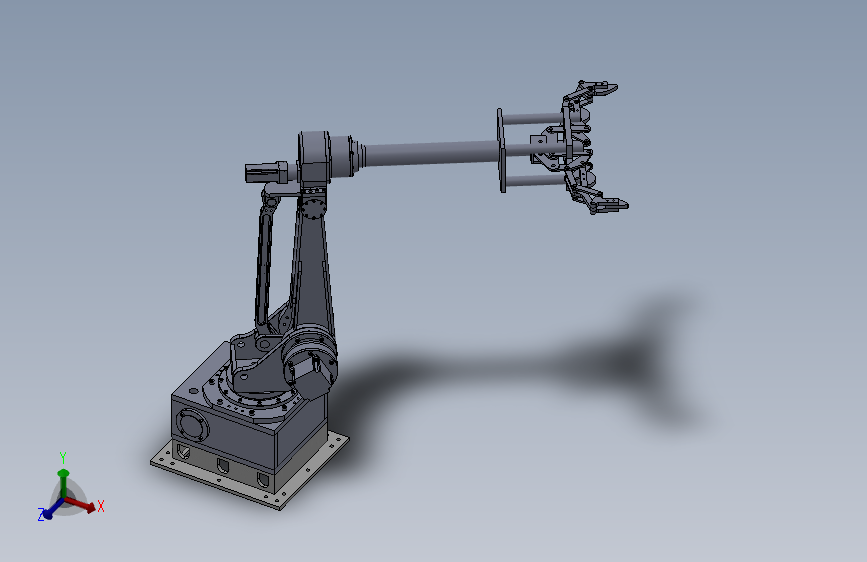 机械手三维solidworks模型