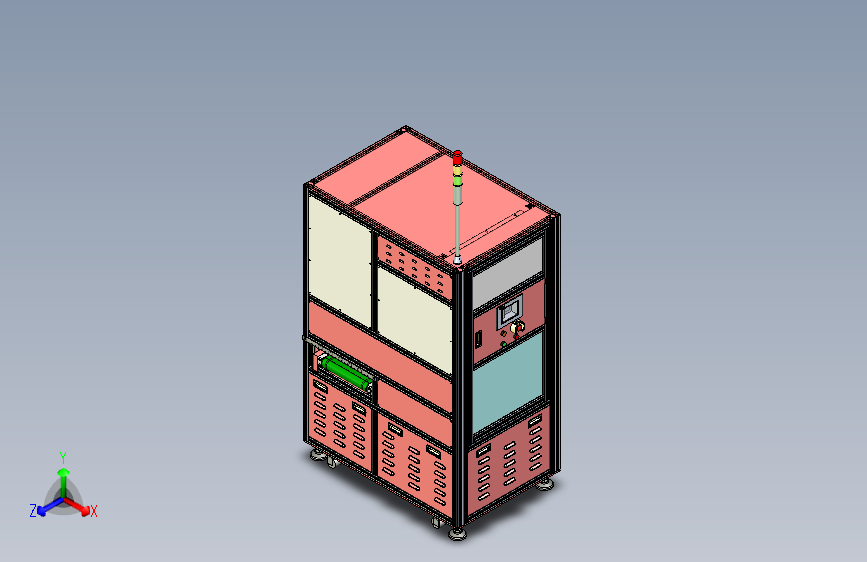 贴标机3d