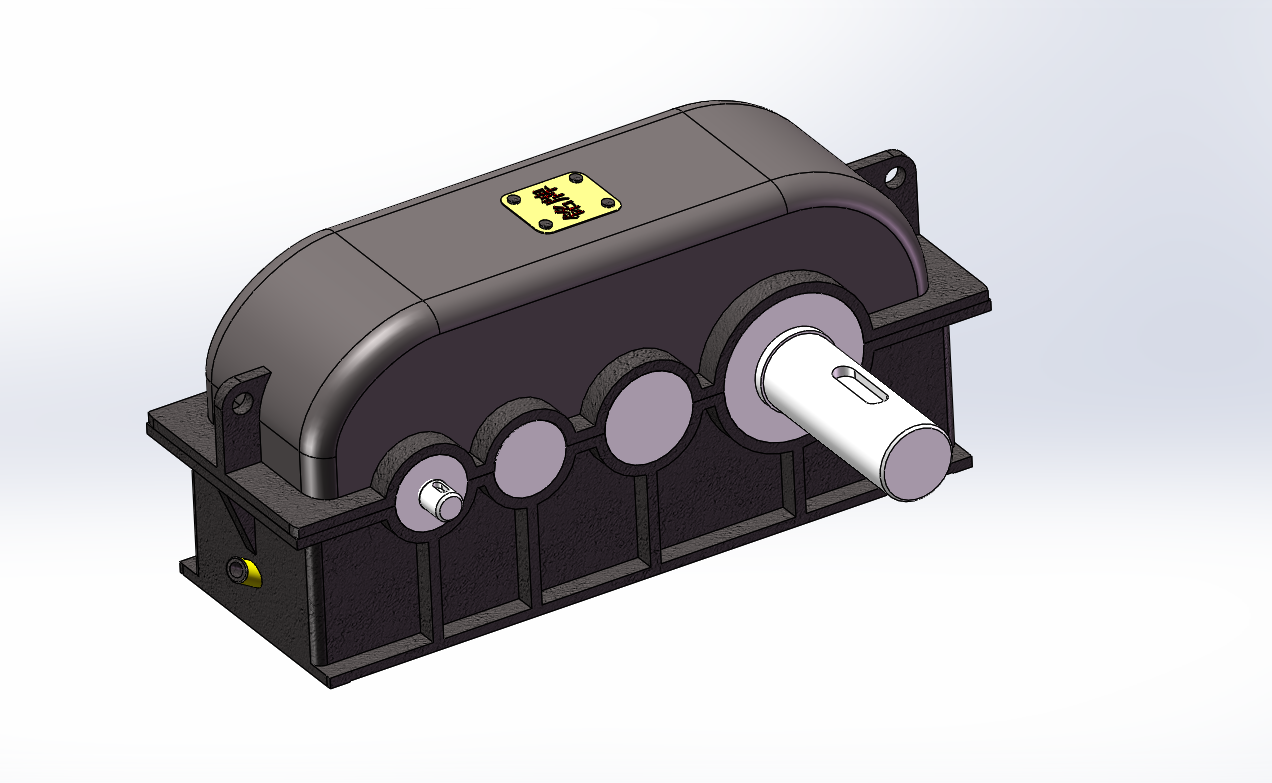 三级圆柱齿轮减速器的设计与分析