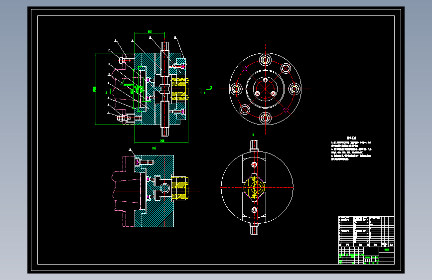 K622-安装座零件的加工工艺及车内孔Ф35，Ф60孔夹具设计