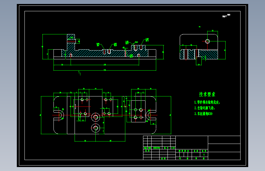 K429-泵轴加工工艺规程及铣键槽夹具设计【长度94】_AutoCAD 2004_模型图纸下载 – 懒石网