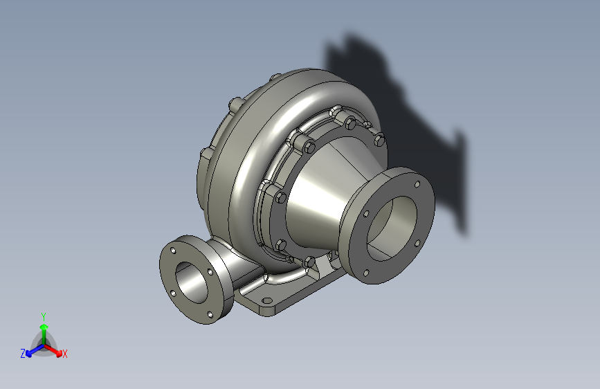 D0134-LX125-80-15螺旋离心泵的设计【三维PROE图纸】三维ProE4.0带参+CAD+说明书