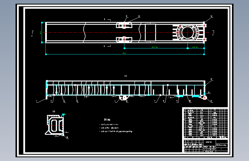 D0135-TR400旋挖钻机桅杆结构设计与有限元CAD+说明书 ==1065920=1060