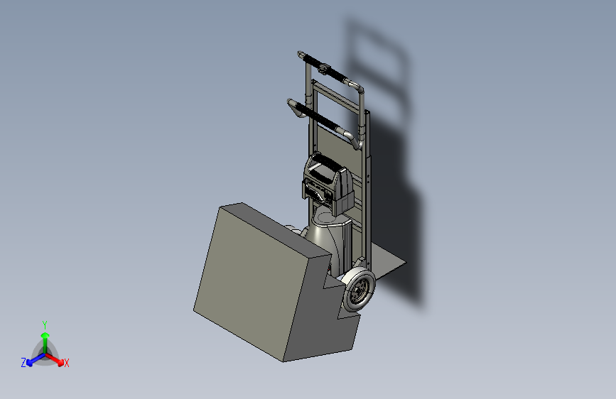 D0104-爬楼机设计三维ProE5.0带参+CAD+说明书