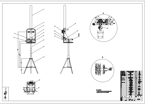 D0438-羽毛球自动发球机的机构设计CAD+说明书==598788=520