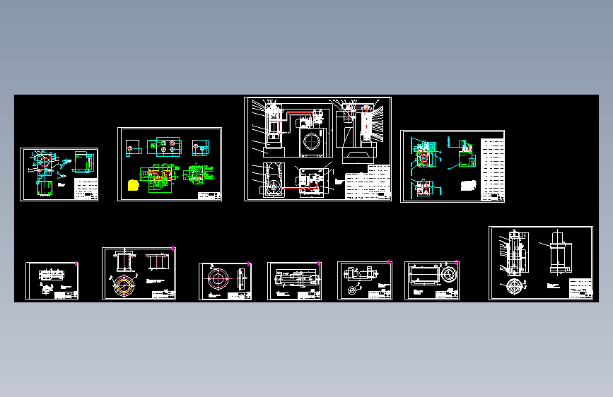 D0459-钻床液压装置设计CAD+说明书==354204=520