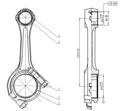 AA2690-连杆体机械加工工艺规程及舌顶面铣夹具设计【中心距210】