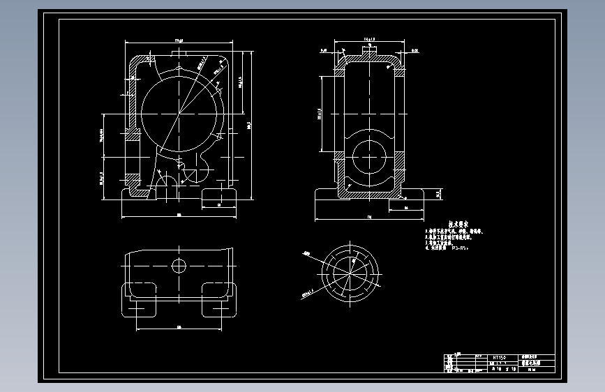K278-箱体加工工艺及钻8-M6夹具设计【中心距70】