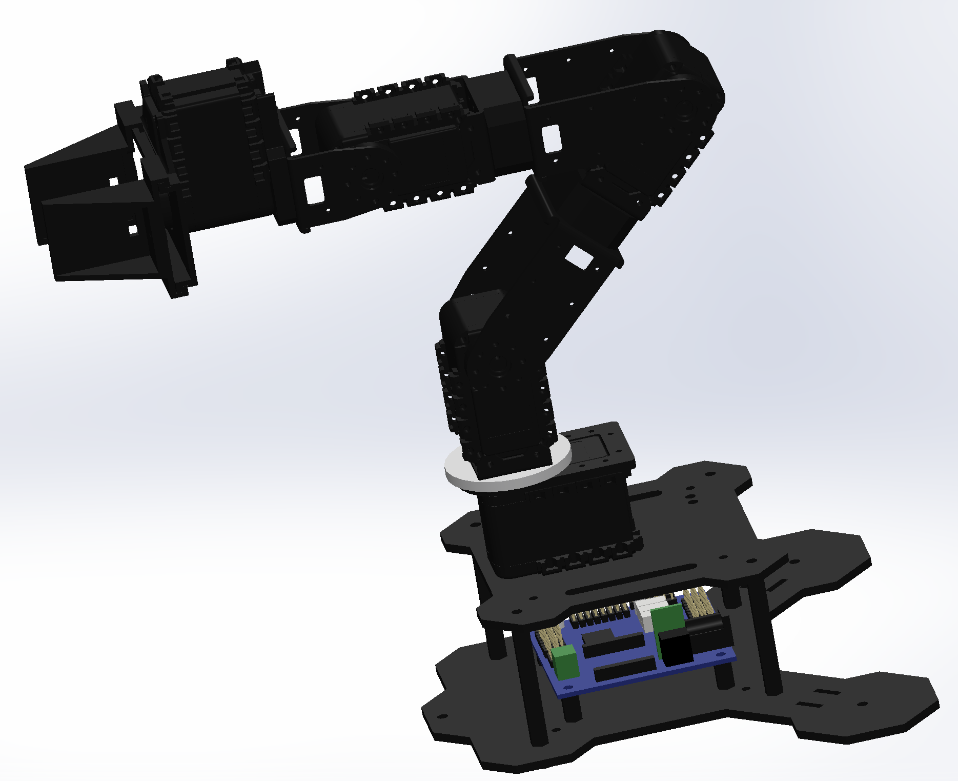 离心机移动机械臂