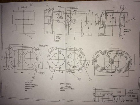 2099--气缸体空压机4套夹具