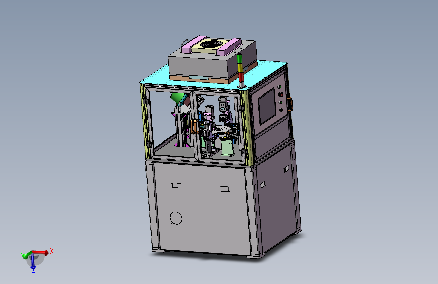 拉拔力检测机3D