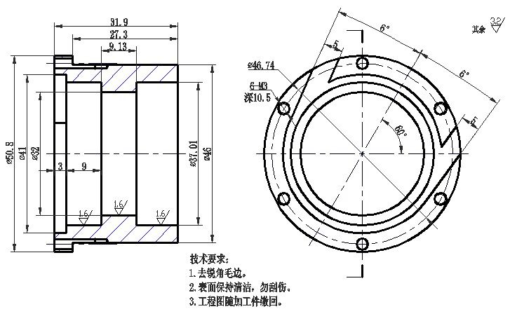 2179--车铣复合件的工艺规程及夹具设计含三维图（套筒件最大直径101.6）
