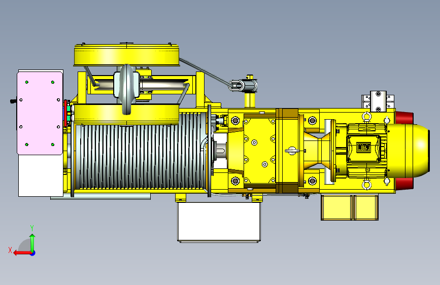 一款行吊模型 5T行吊